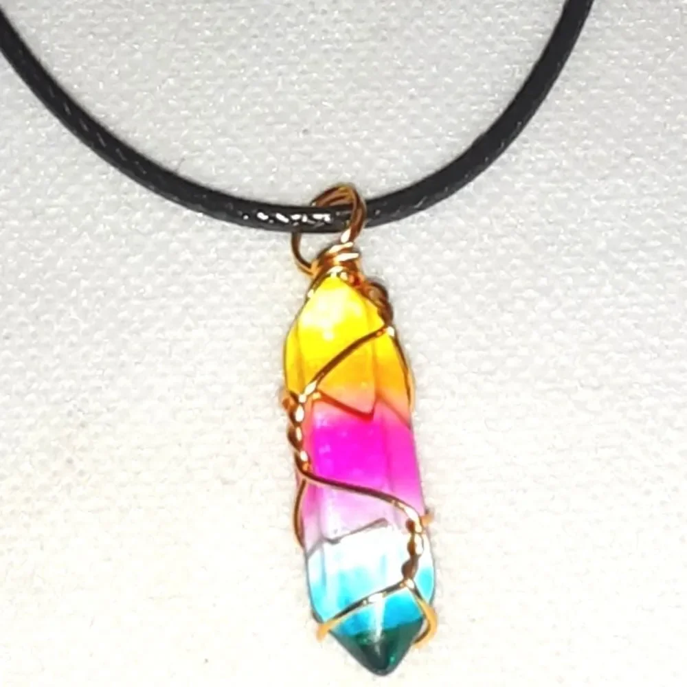 GEOMETRIC meditation pendant necklace male or female - Picture 9 of 9